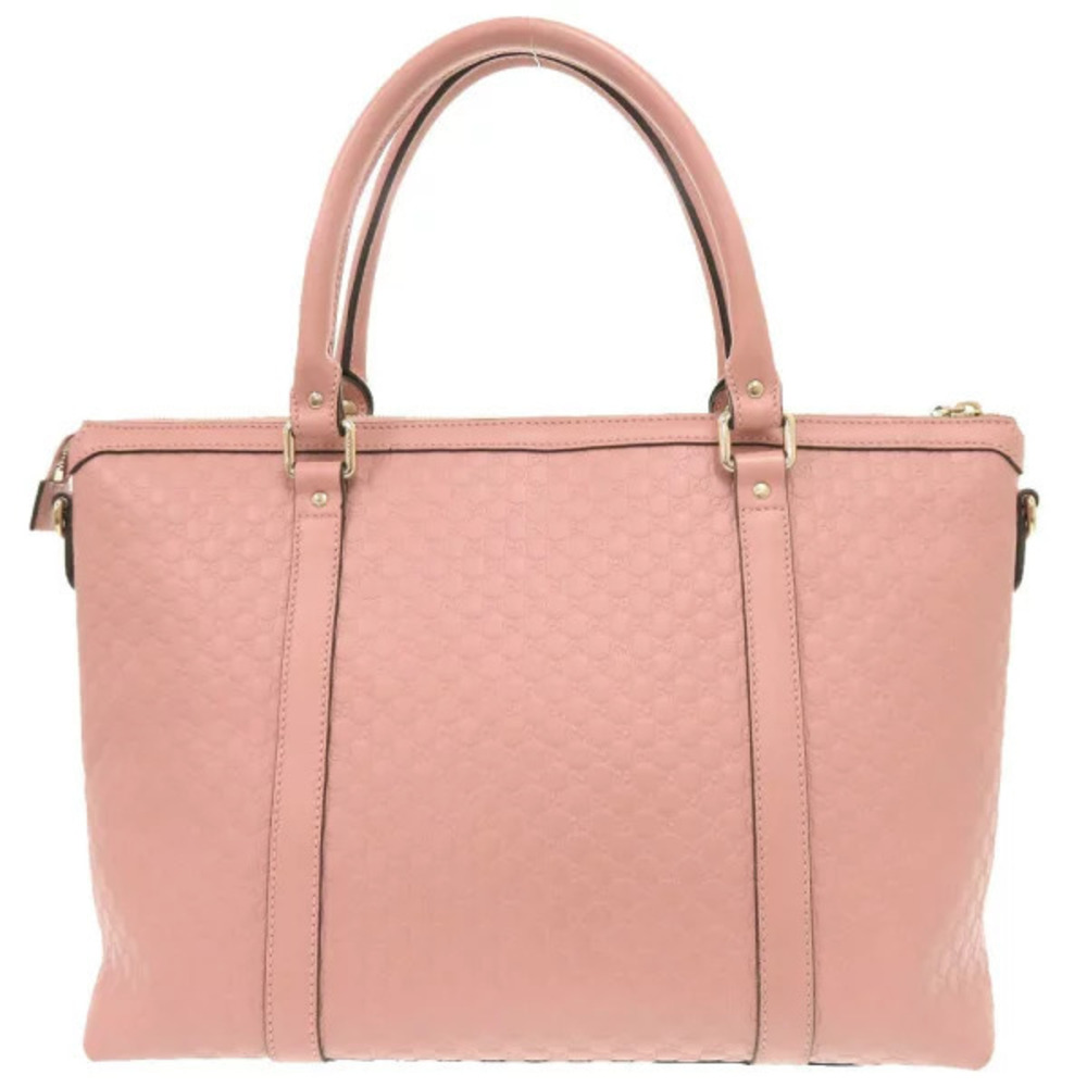 Gucci Handbag Pink ssima Bag Tote Shoulder Leather